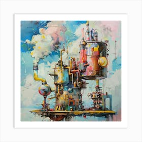 'The Factory' Art Print