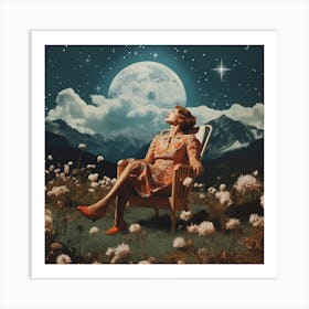 Moondream Art Print