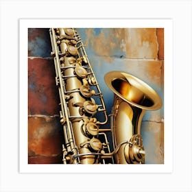 Saxophone Art Print