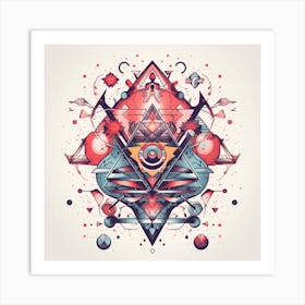 Psychedelic Art 6 Art Print