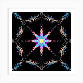 Psychedelic Star 33 Poster