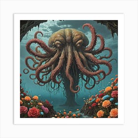 Octopus 1 Art Print