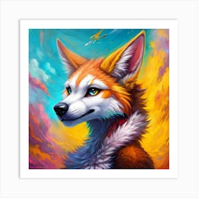 Foxfree Art Print