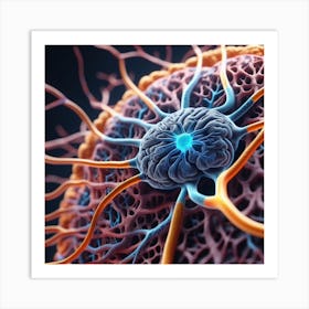 Neuron 14 Art Print