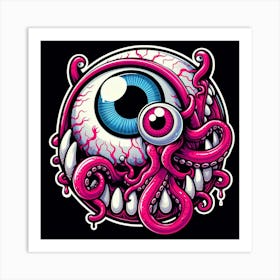 Octopus Eye 1 Art Print