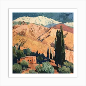 House In The Mountains 2 Art Print