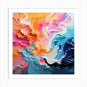 Abstract Painting 12 Art Print