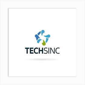 Techsinc Logo 1 Art Print