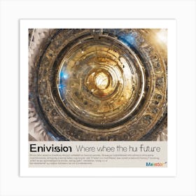 Envision Where The Future Is Art Print