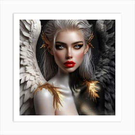 Angel 4 Art Print