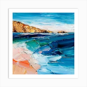 Sand And Sea Art Print