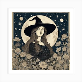 Bewitching beauty Art Print