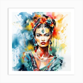 Frida Kahlo 2 Art Print