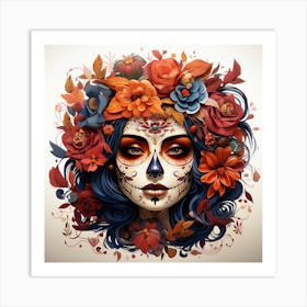 Day Of The Dead Girl Art Print