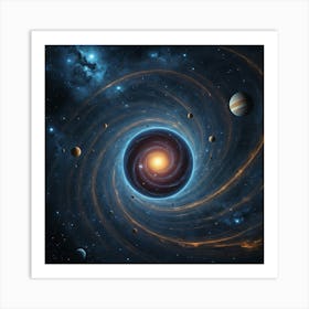 Spiral Galaxy 11 Art Print