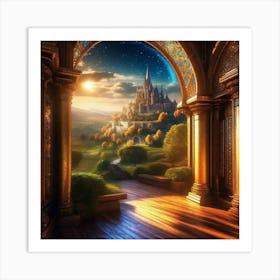 Fairytale Castle 18 Art Print