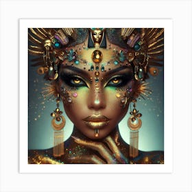 Egyptian Beauty 1 Art Print