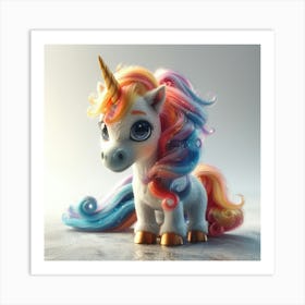 Unicorn 122 Art Print