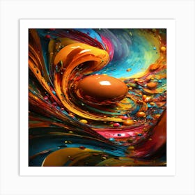 Abstract Painting Art Print