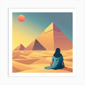 Egyptian Woman Art Print