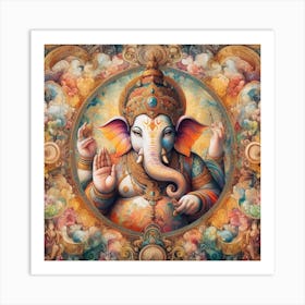 Ganesha Art Print