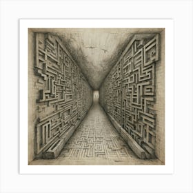 Labyrinth Art Print