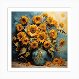 Sunflowers 6 Art Print