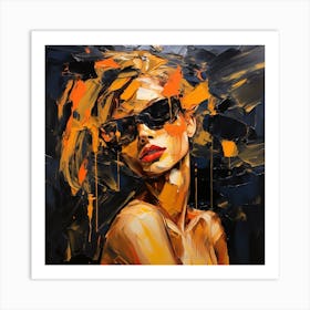 'Sunshine Girl' Art Print