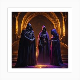 Three Dwarves Art Print