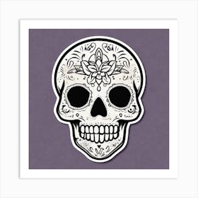 Sugar Skull 6 Art Print