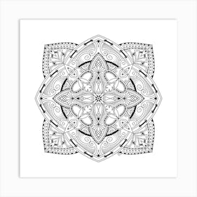 Mandala Artwork 1 Art Print