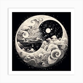 Yin Yang 41 Art Print