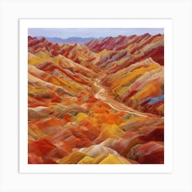 Desert Landscape 29 Art Print