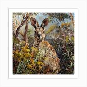 Kangaroo Art Print