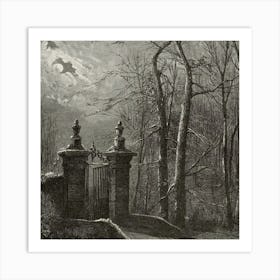 Gate Of Hell Art Print