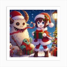 Santa Claus Art Print