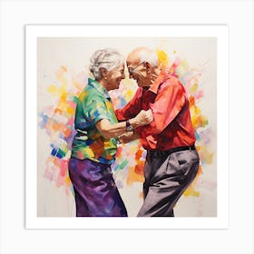 Dancing Couple Art Print