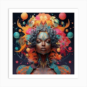 Afrofuturism 3 Art Print