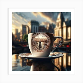 Coffee Cup 68 Art Print