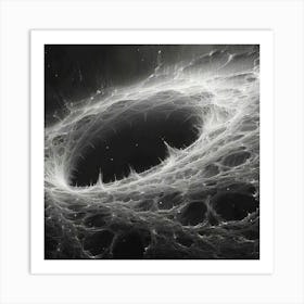 Black Hole Art Print