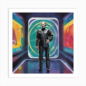 Man In Space 10 Art Print