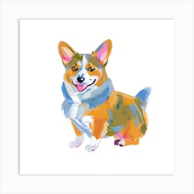 Pembroke Welsh Corgi 03 Art Print