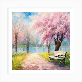 Cherry Blossoms 7 Art Print