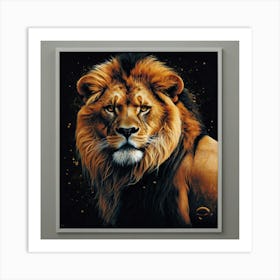 Leo Horoscope Art Print