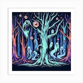 Phantom Forest Art Print