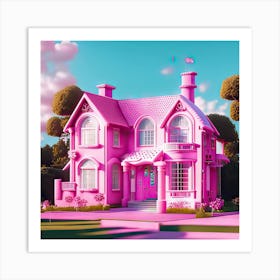 Barbie Dream House (292) Art Print