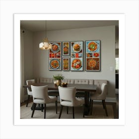 Default Create Unique Design Of Eating Room Art Wall 0 Art Print