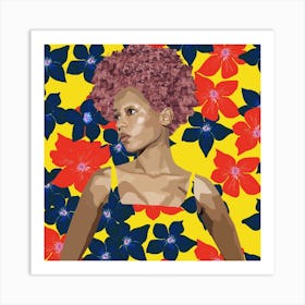 Afroflora Art Print