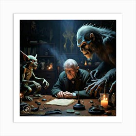 The Poet Art Print