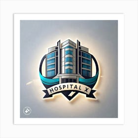 Hospital X Logo Art Print